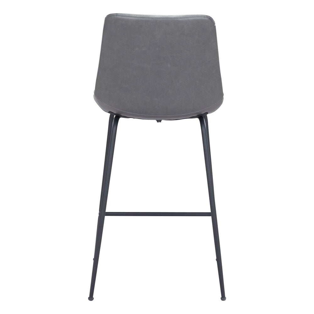 Zuo Modern - Byron Counter Stool Gray - 101775 veiw 4