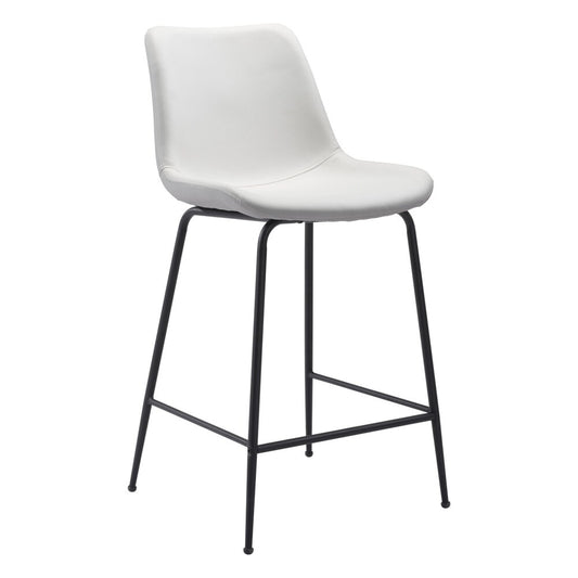 Zuo Modern - Byron Counter Stool White - 101776 veiw 1