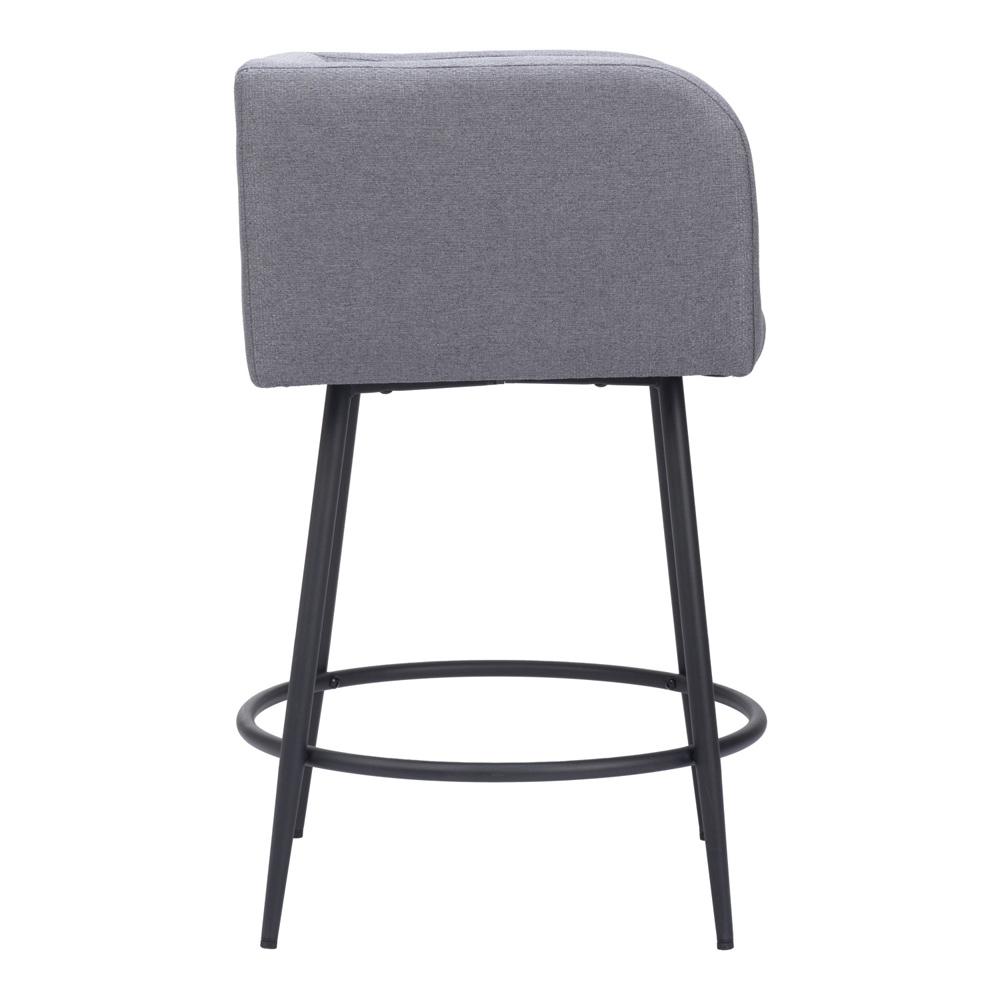 Zuo Modern - Horbat Counter Stool (Set of 2) Gray - 110065 veiw 2