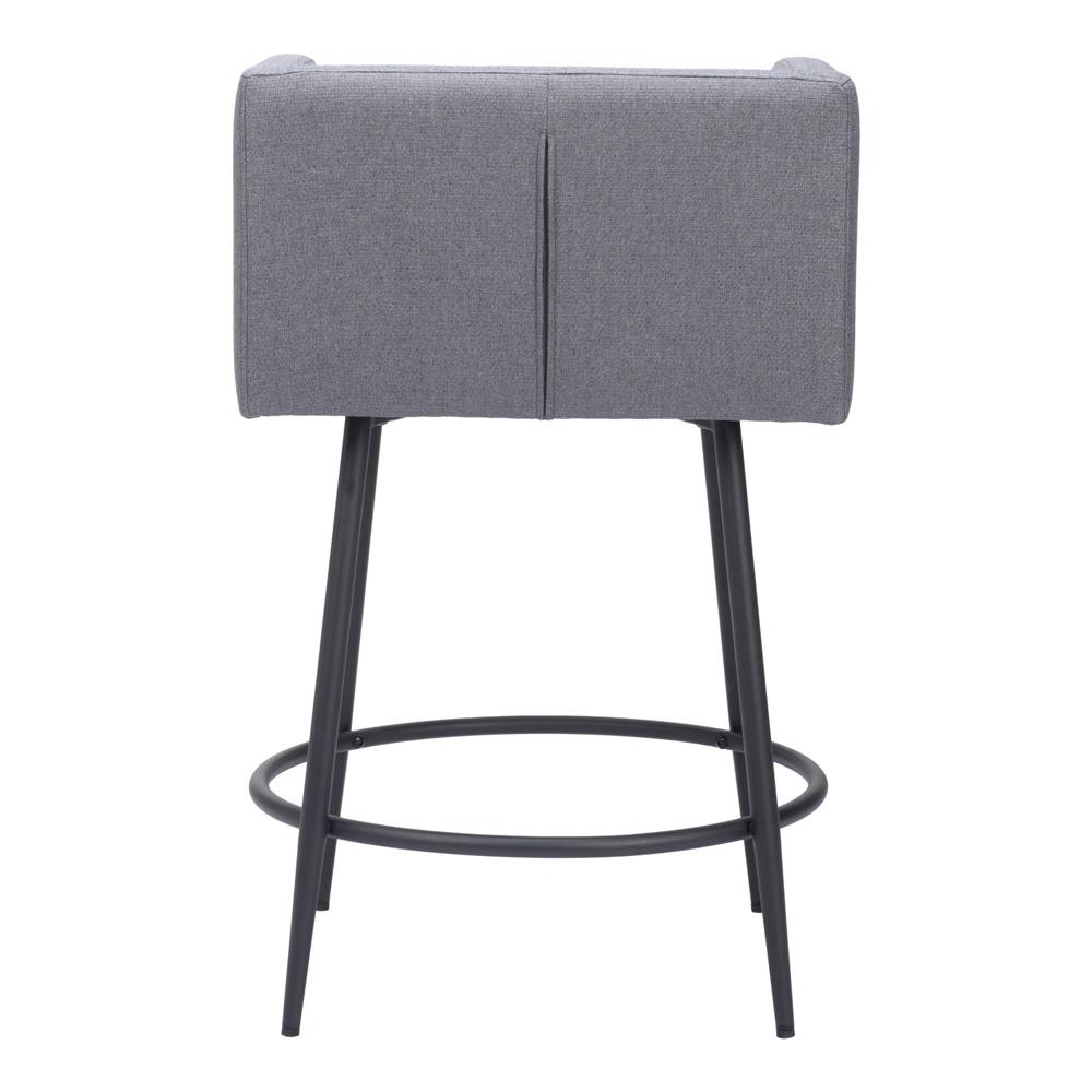 Zuo Modern - Horbat Counter Stool (Set of 2) Gray - 110065 veiw 4