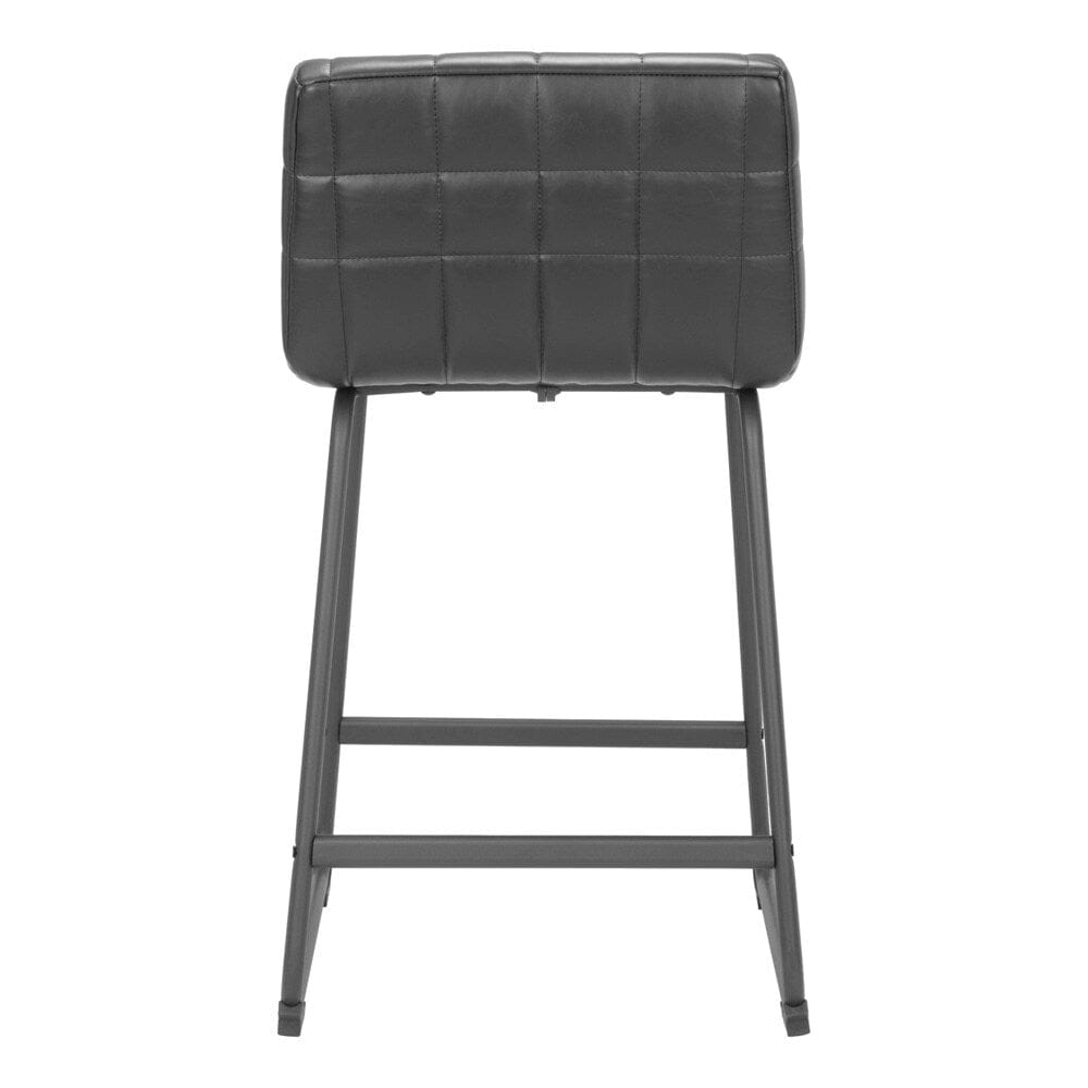 Zuo Modern - Pago Counter Stool (Set of 2) Black - 110068 veiw 4