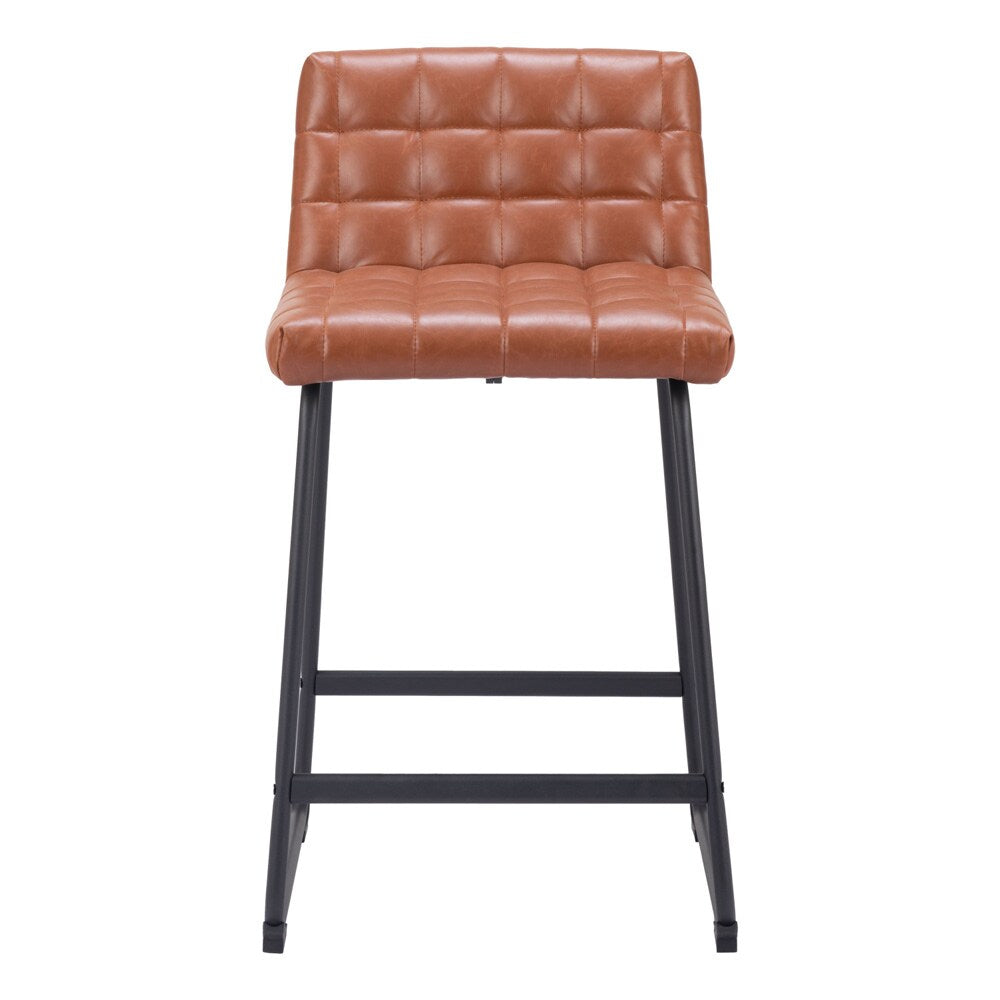 Zuo Modern - Pago Counter Stool (Set of 2) Brown - 109949 veiw 3