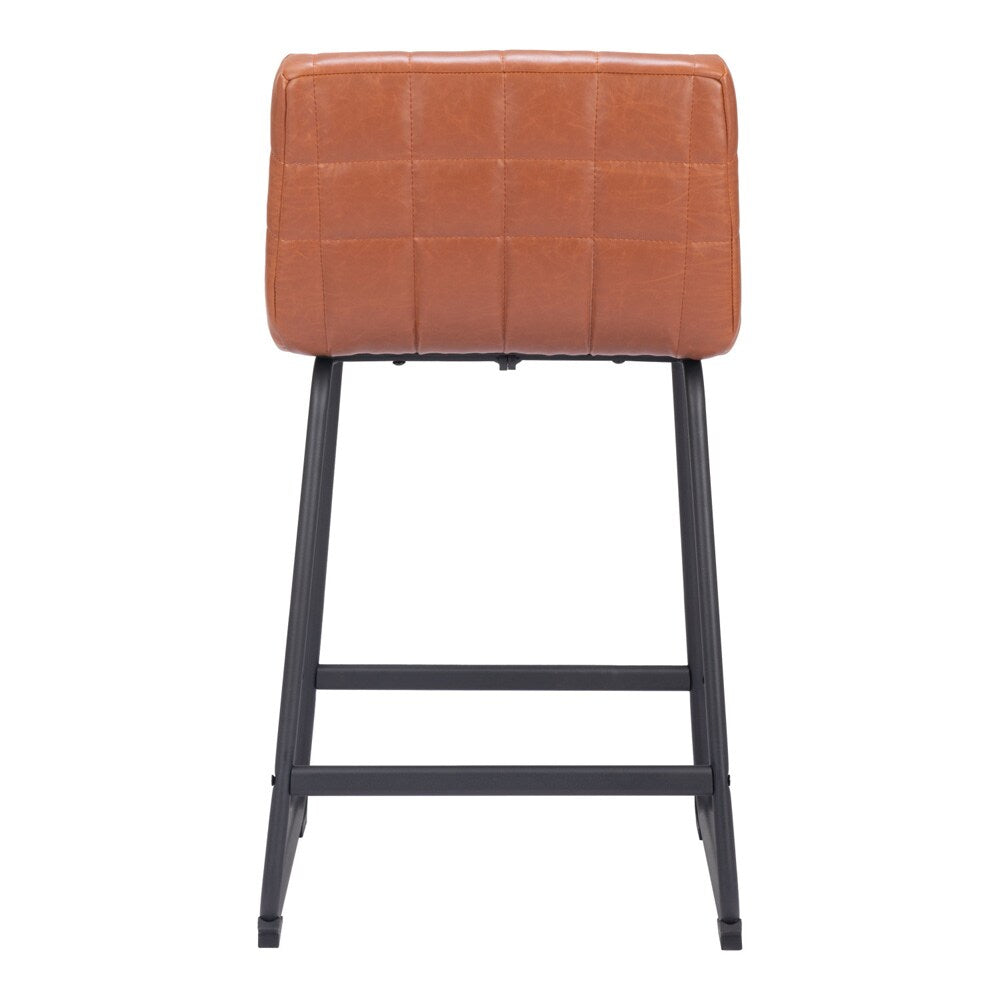 Zuo Modern - Pago Counter Stool (Set of 2) Brown - 109949 veiw 4
