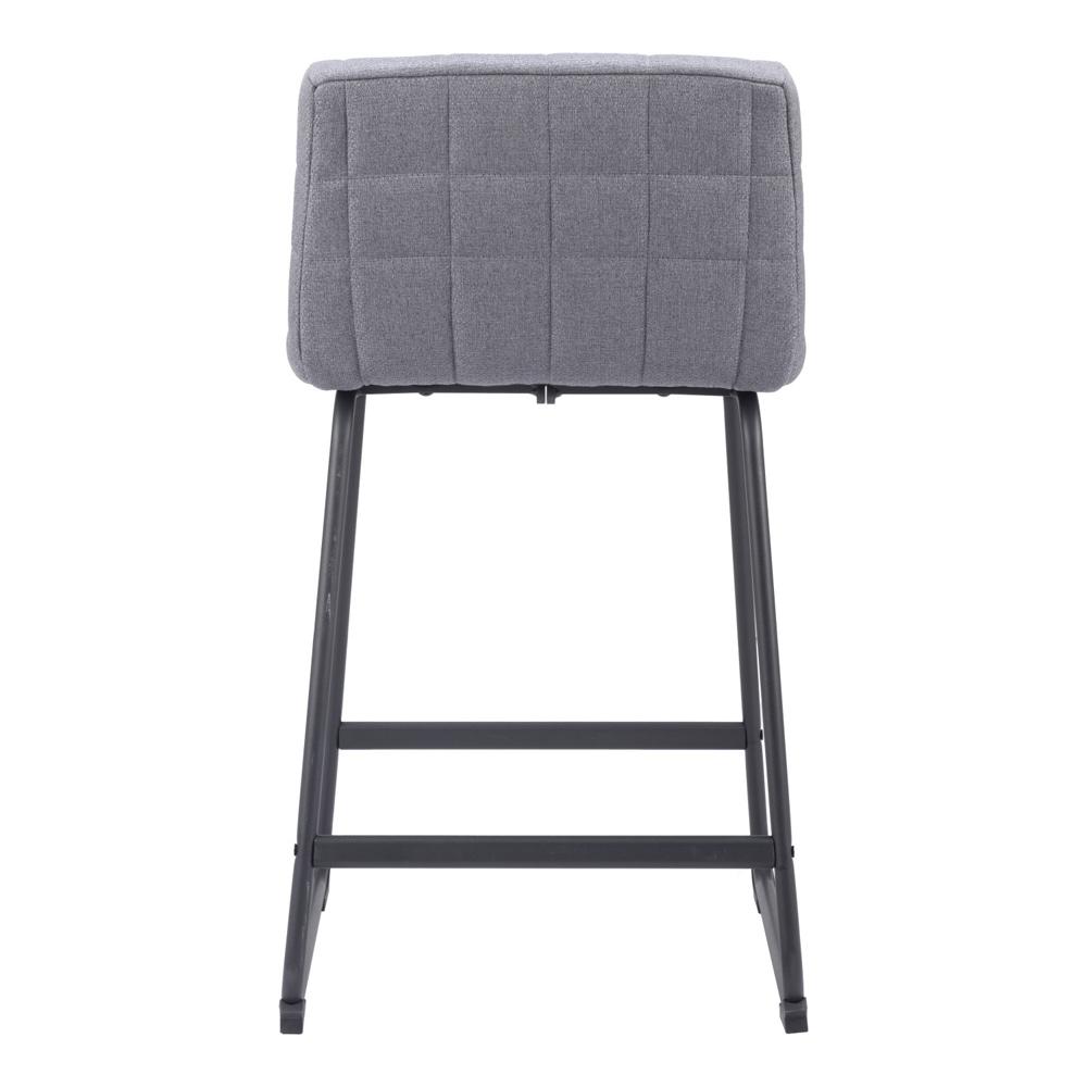 Zuo Modern - Pago Counter Stool (Set of 2) Gray - 110071 veiw 4