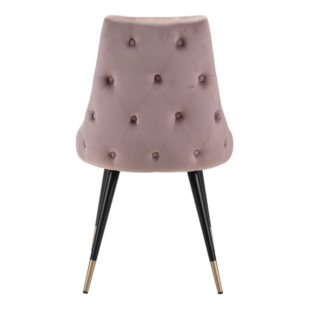 Zuo Modern - Piccolo Dining Chair (Set of 2) Pink - 101088 veiw 4