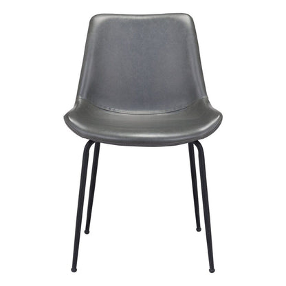 Zuo Modern - Byron Dining Chair (Set of 2) Gray - 101778 veiw 3
