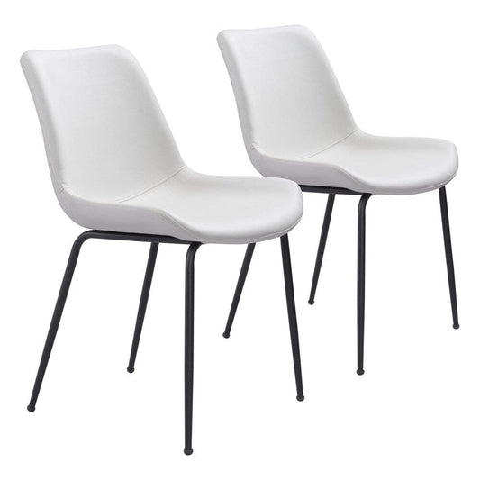 Zuo Modern - Byron Dining Chair (Set of 2) White - 101779 veiw 1