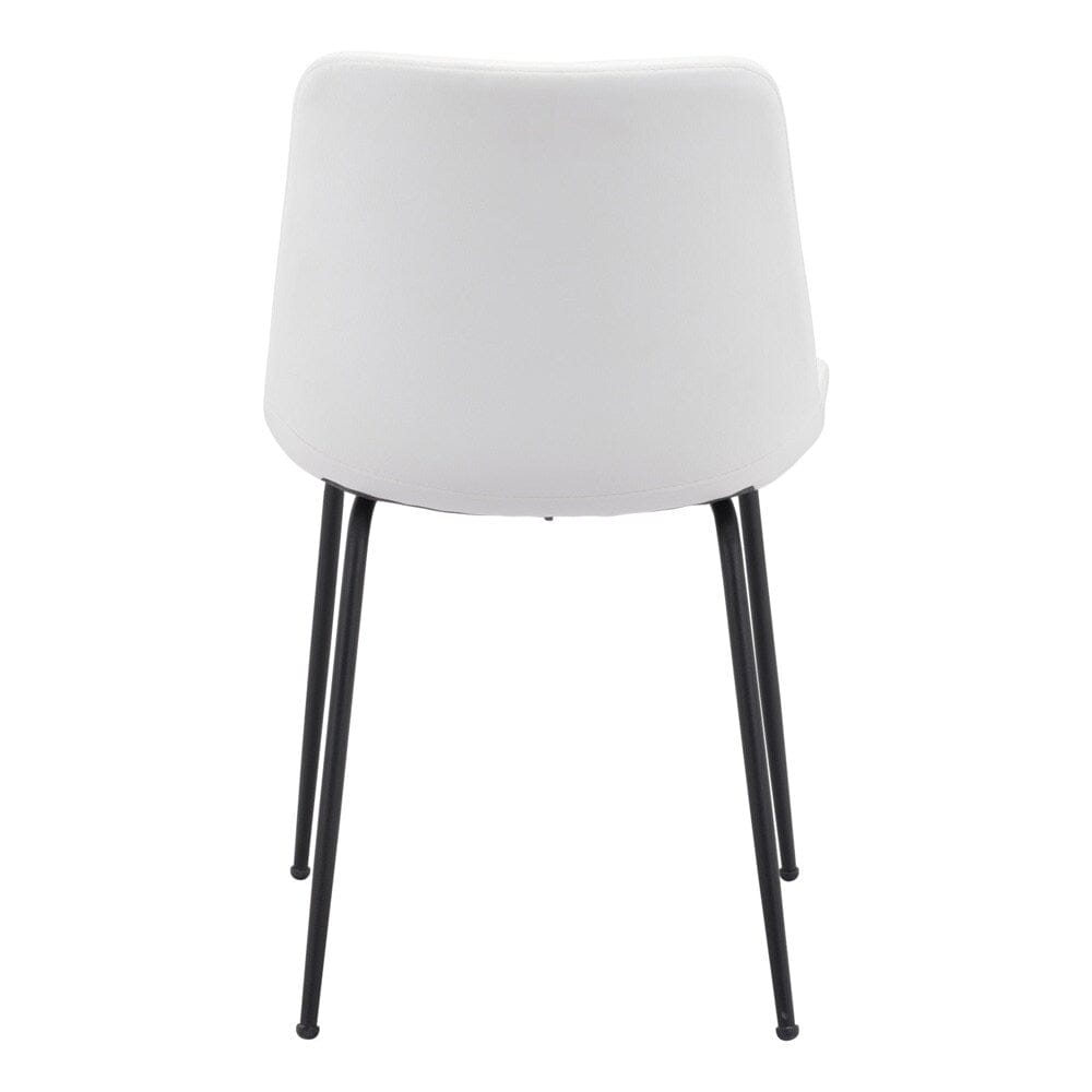 Zuo Modern - Byron Dining Chair (Set of 2) White - 101779 veiw 4