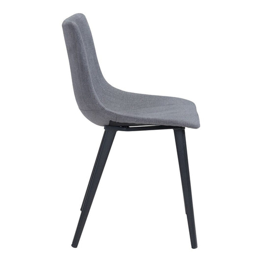 Zuo Modern - Daniel Dining Chair (Set of 2) Gray - 101949 veiw 2
