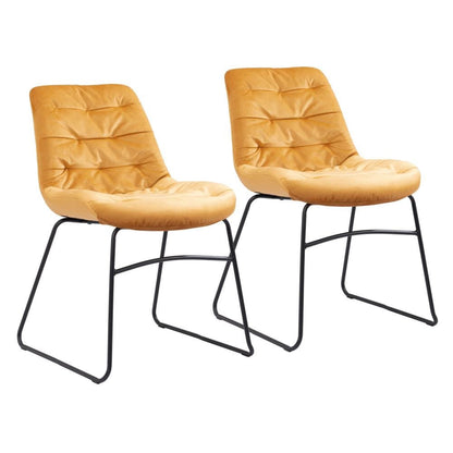 Zuo Modern - Tammy Dining Chair (Set of 2) Yellow - 109335 veiw 1