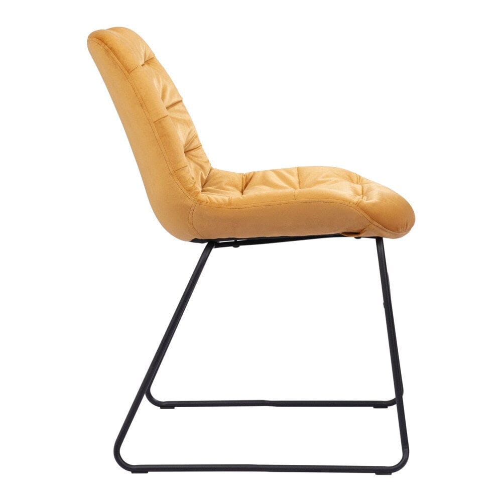 Zuo Modern - Tammy Dining Chair (Set of 2) Yellow - 109335 veiw 2