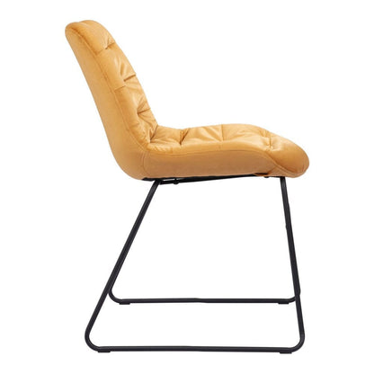 Zuo Modern - Tammy Dining Chair (Set of 2) Yellow - 109335 veiw 2