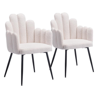 Zuo Modern - Noosa Dining Chair (Set of 2) Ivory - 109657 veiw 1