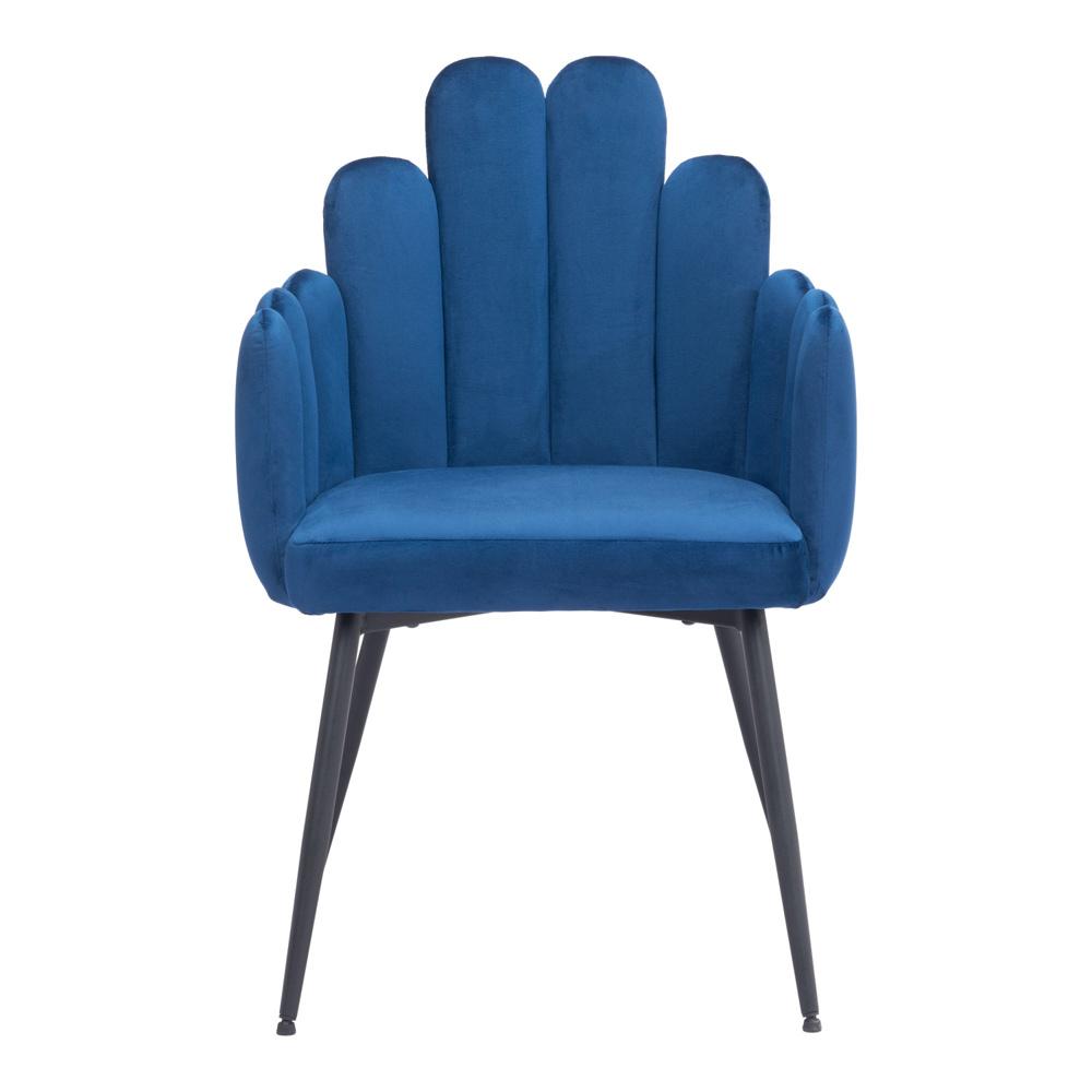 Zuo Modern - Noosa Dining Chair (Set of 2) Navy Blue - 109654 veiw 3