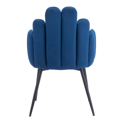 Zuo Modern - Noosa Dining Chair (Set of 2) Navy Blue - 109654 veiw 4