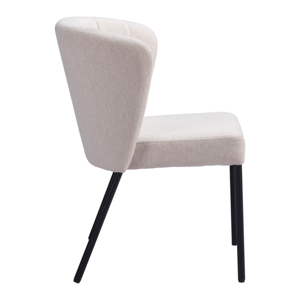Zuo Modern - Aimee Dining Chair (Set of 2) Beige - 109678 veiw 2
