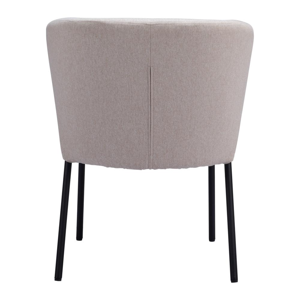 Zuo Modern - Aimee Dining Chair (Set of 2) Beige - 109678 veiw 4