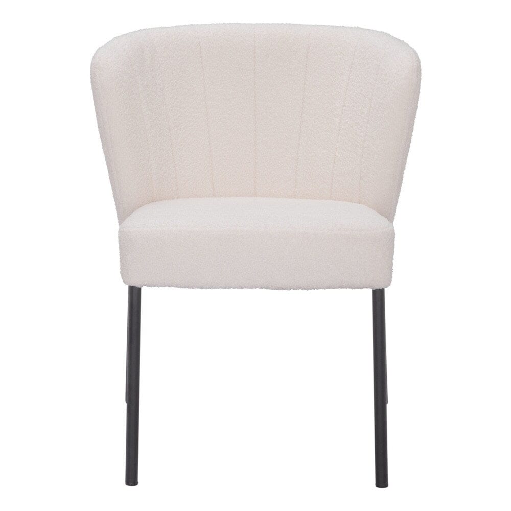 Zuo Modern - Aimee Dining Chair (Set of 2) Cream - 109677 veiw 3