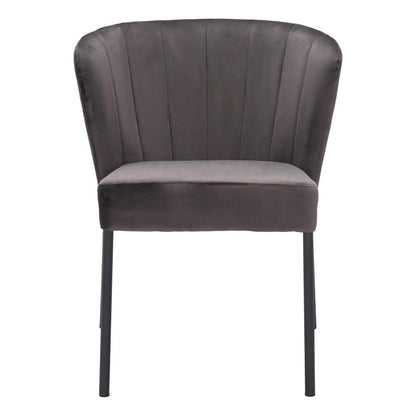 Zuo Modern - Aimee Dining Chair (Set of 2) Gray - 109679 veiw 3