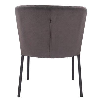 Zuo Modern - Aimee Dining Chair (Set of 2) Gray - 109679 veiw 4