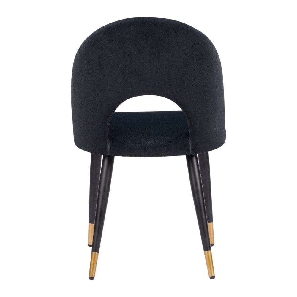 Zuo Modern - Menlo Dining Chair (Set of 2) Black - 109873 veiw 4