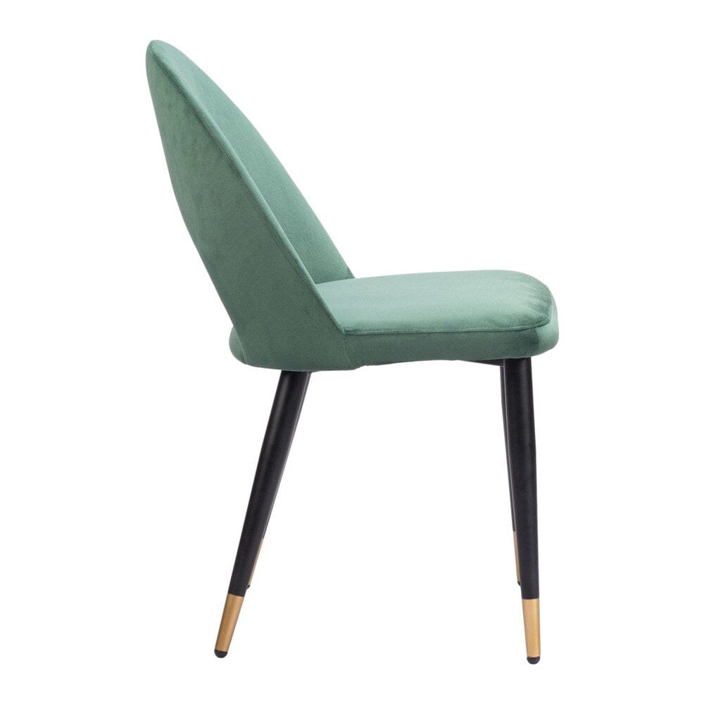 Zuo Modern - Menlo Dining Chair (Set of 2) Green - 109875 veiw 2