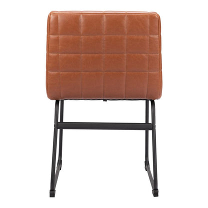 Zuo Modern - Pago Dining Chair (Set of 2) Brown - 109948 veiw 4