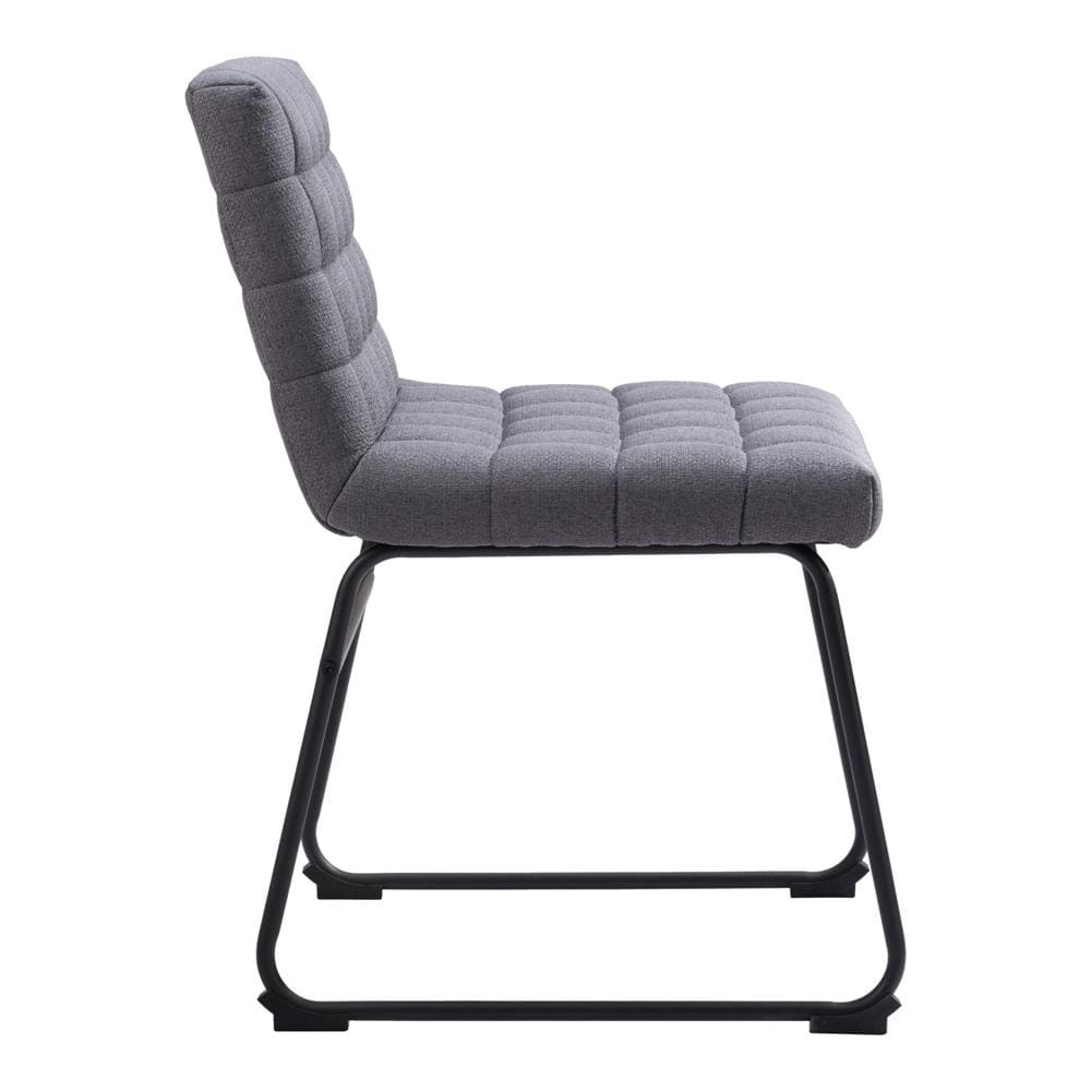 Zuo Modern - Pago Dining Chair (Set of 2) Gray - 110070 veiw 2
