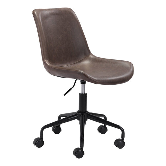 Zuo Modern - Byron Office Chair Brown - 101780 veiw 1