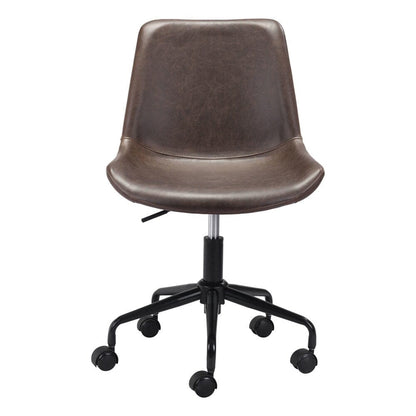 Zuo Modern - Byron Office Chair Brown - 101780 veiw 3