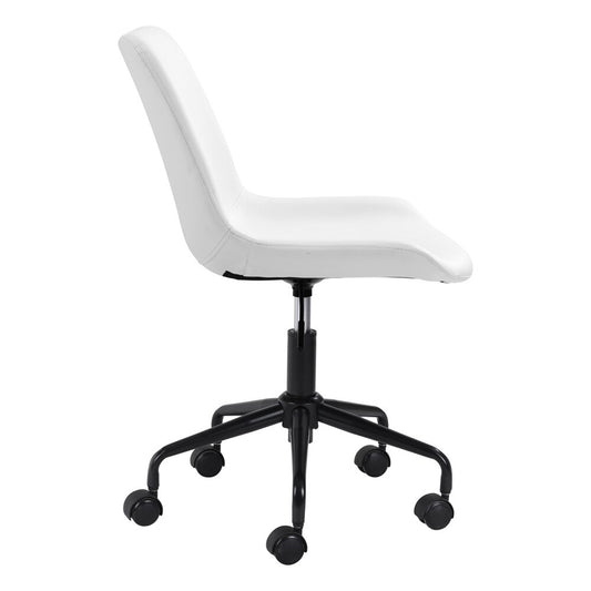 Zuo Modern - Byron Office Chair White - 101782 veiw 2