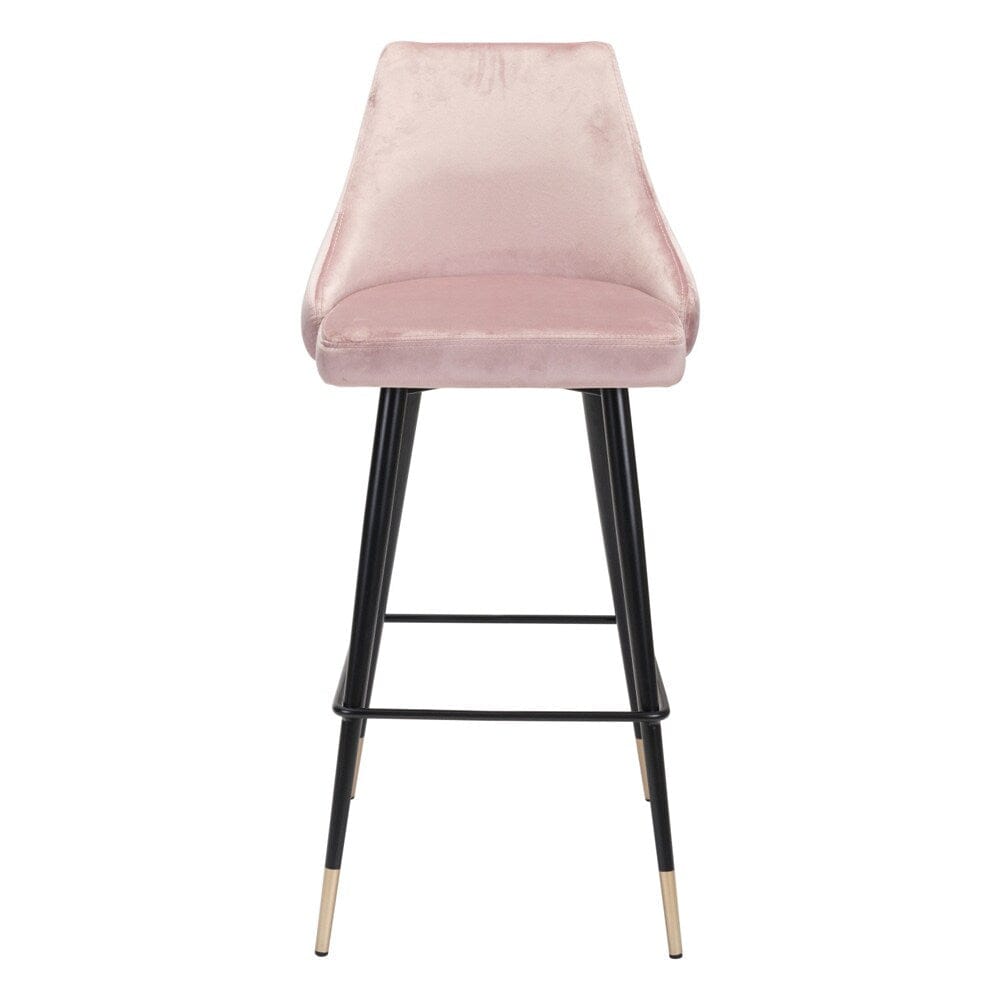 Zuo Modern - Piccolo Barstool Pink - 101096 veiw 3