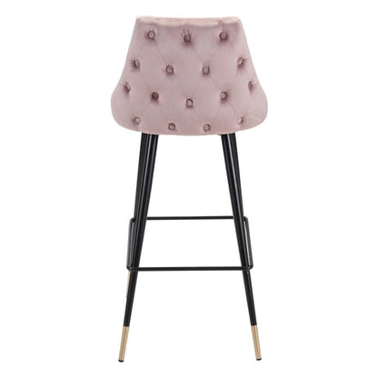 Zuo Modern - Piccolo Barstool Pink - 101096 veiw 4