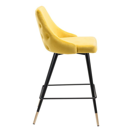 Zuo Modern - Piccolo Counter Stool Yellow - 101095 veiw 2