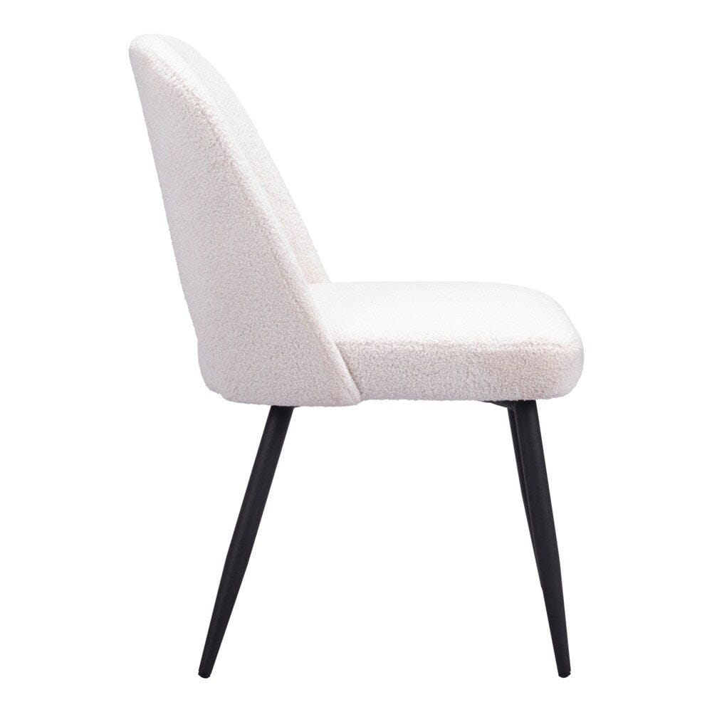 Zuo Modern - Teddy Dining Chair (Set of 2) Ivory - 109325 veiw 2