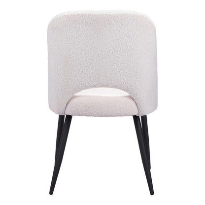 Zuo Modern - Teddy Dining Chair (Set of 2) Ivory - 109325 veiw 4