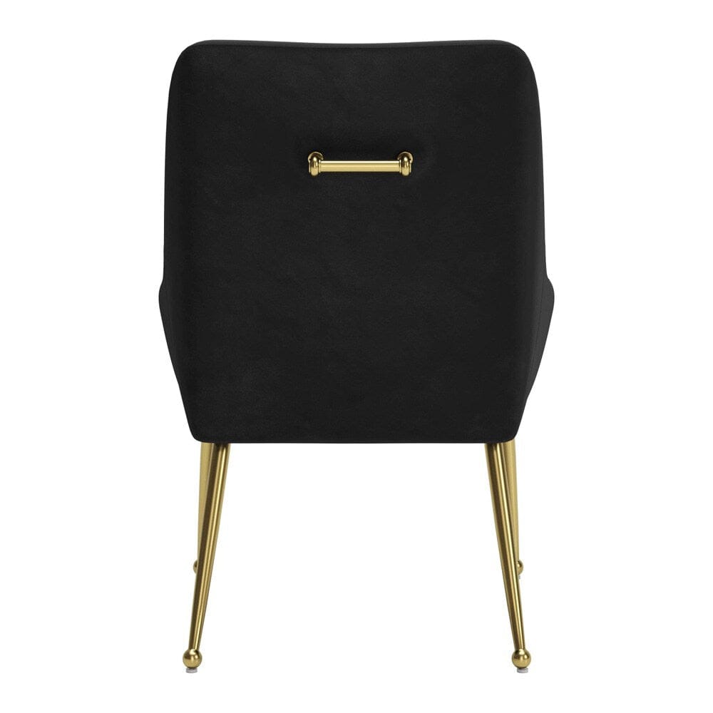 Zuo Modern - Maxine Dining Chair Black & Gold - 109717 veiw 4
