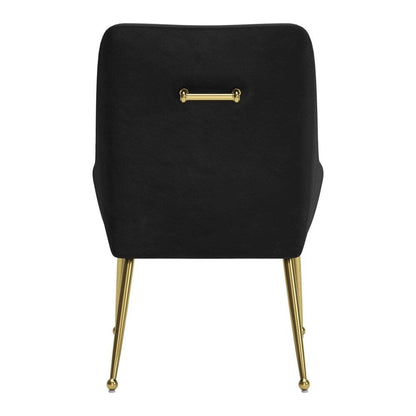 Zuo Modern - Maxine Dining Chair Black & Gold - 109717 veiw 4