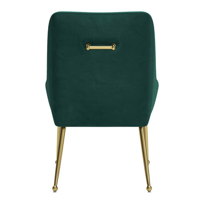 Zuo Modern - Maxine Dining Chair Green & Gold - 109716 veiw 4