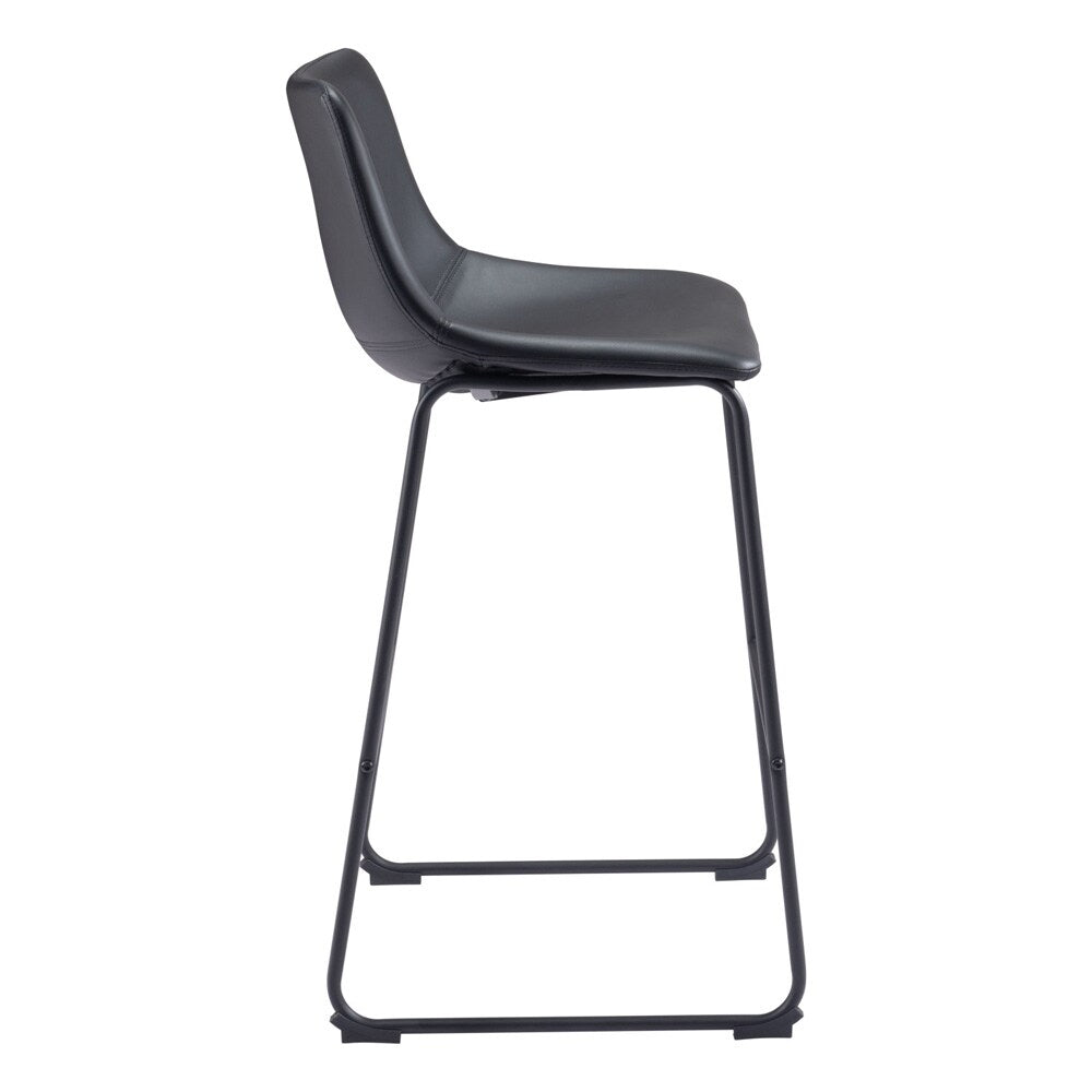 Zuo Modern - Smart Barstool (Set of 2) Black - 109650 veiw 2