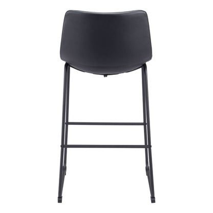 Zuo Modern - Smart Barstool (Set of 2) Black - 109650 veiw 4