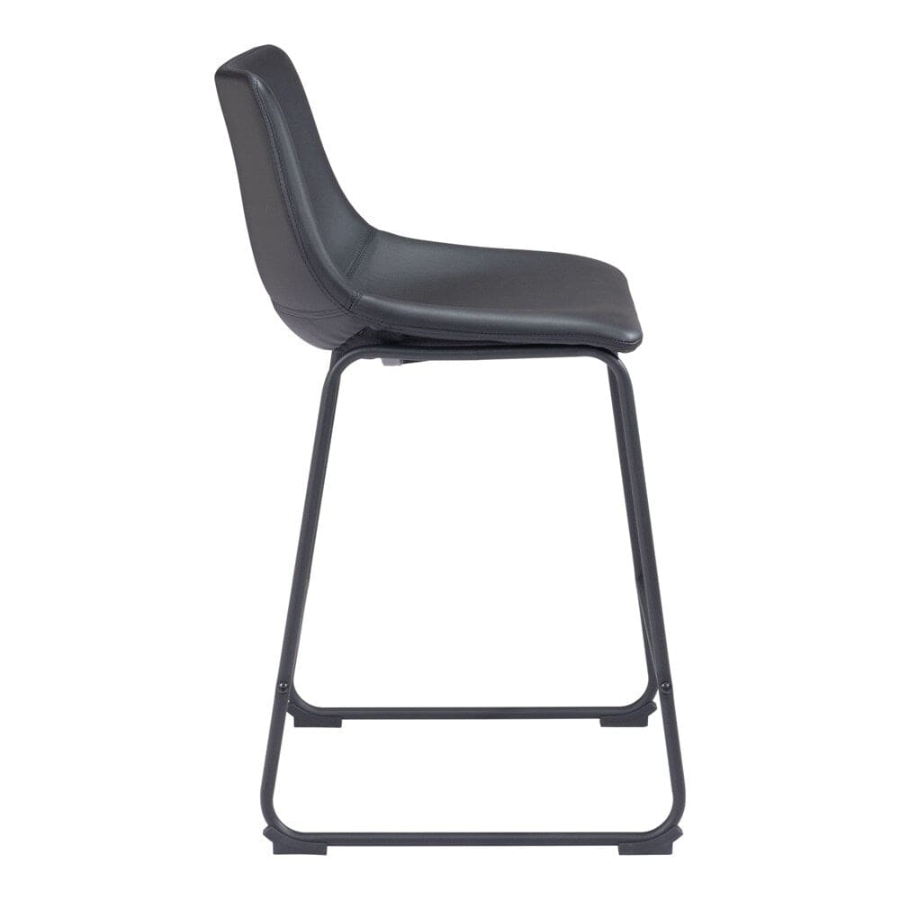 Zuo Modern - Smart Counter Stool (Set of 2) Black - 109649 veiw 2