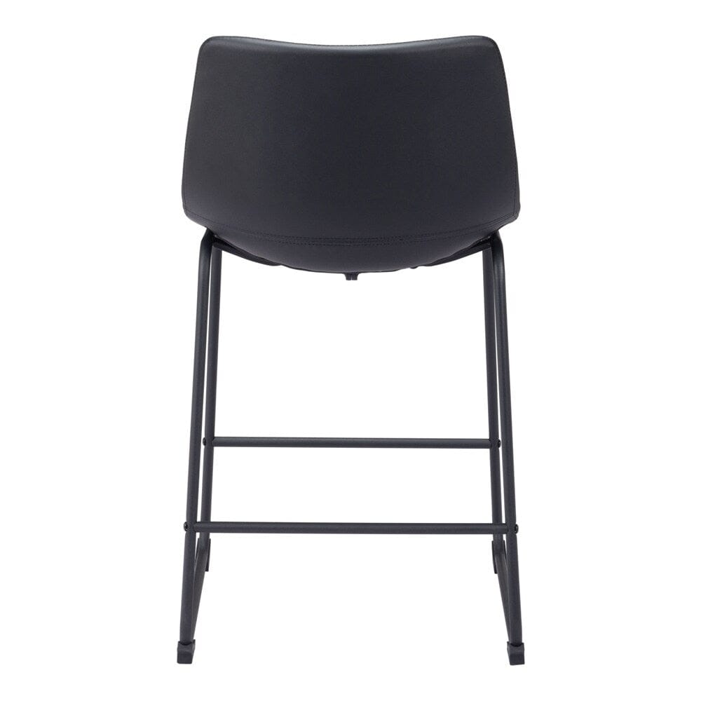 Zuo Modern - Smart Counter Stool (Set of 2) Black - 109649 veiw 4
