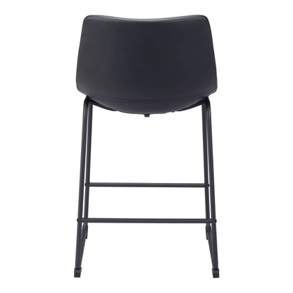 Zuo Modern - Smart Counter Stool (Set of 2) Black - 109649 veiw 4