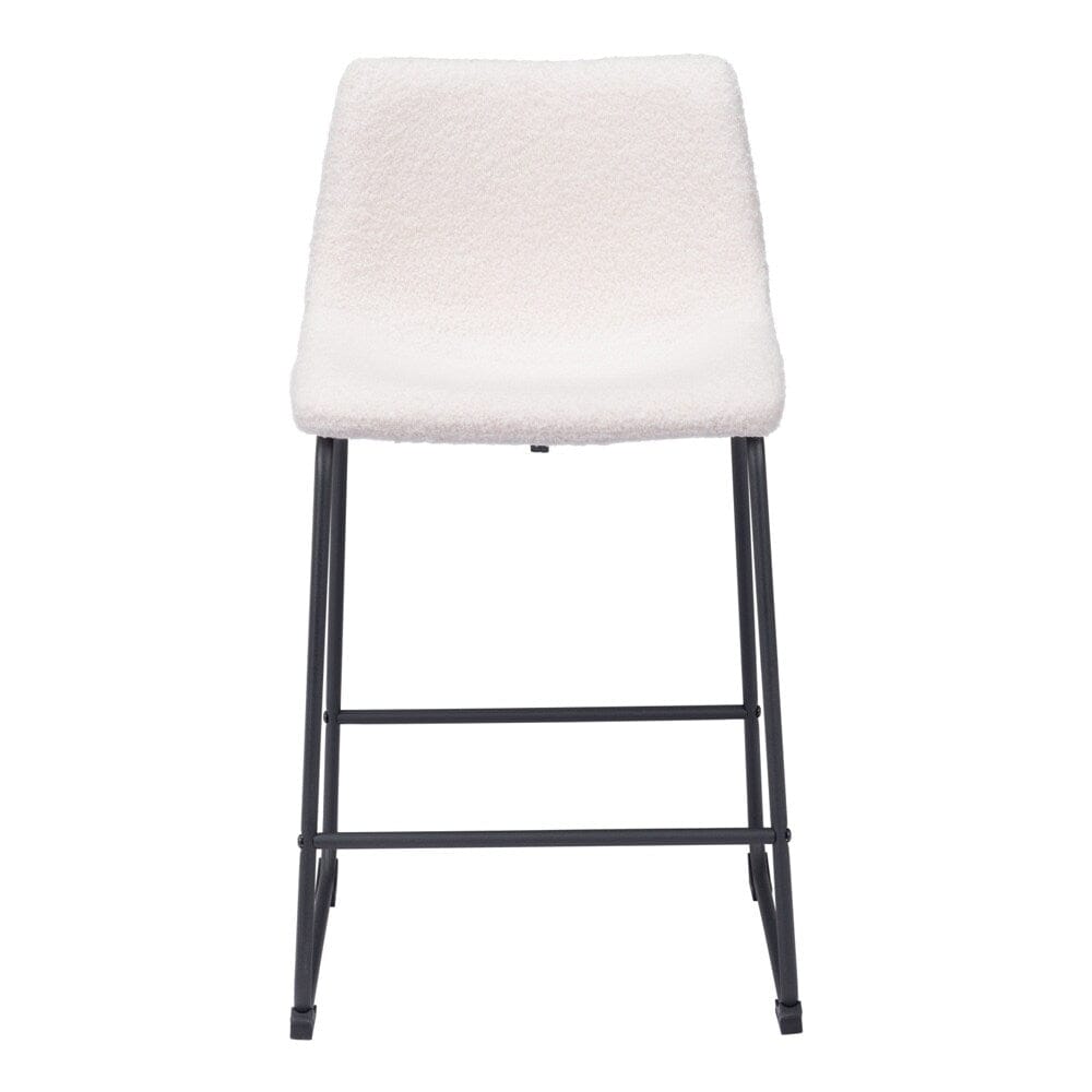 Zuo Modern - Smart Counter Stool (Set of 2) Ivory - 109652 veiw 3