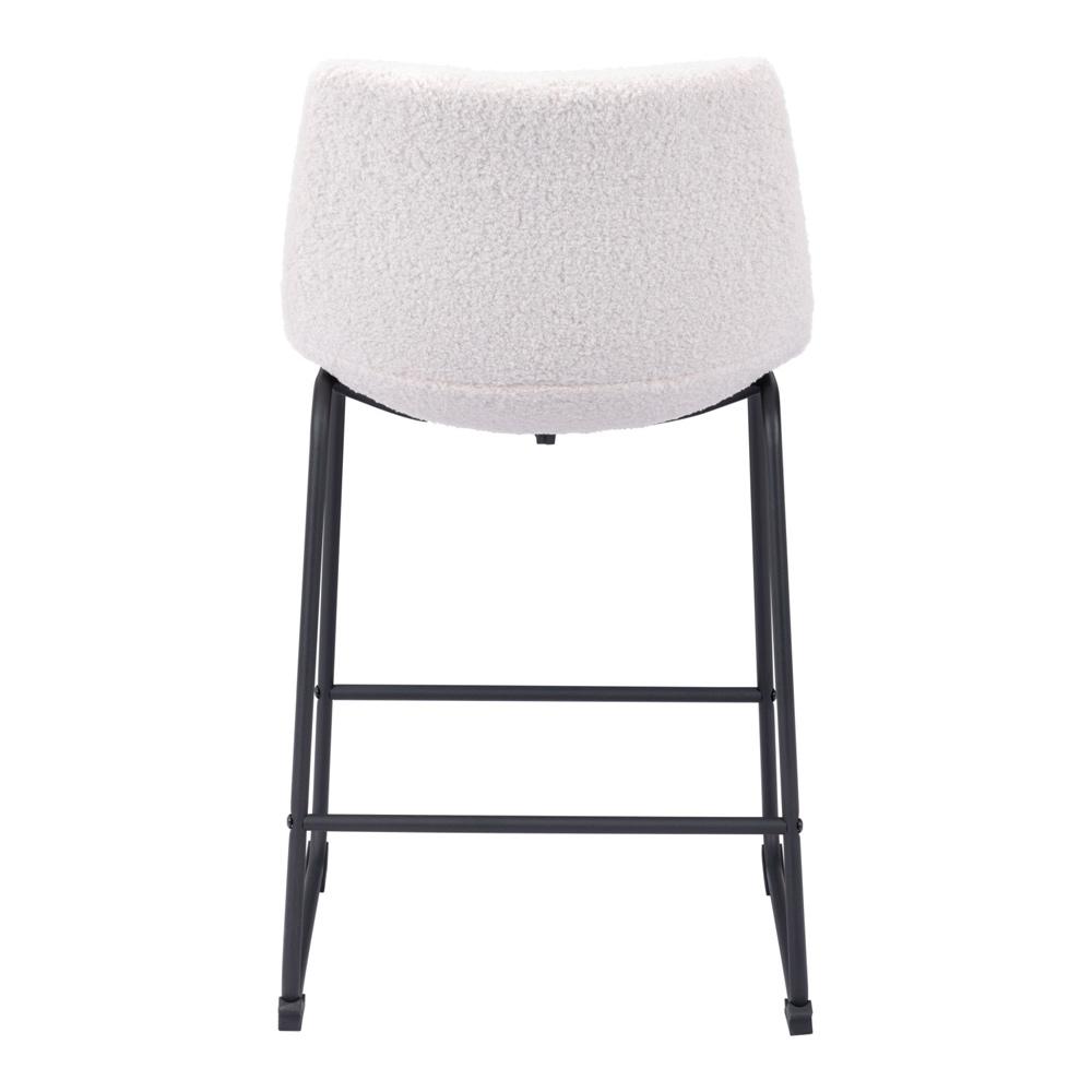Zuo Modern - Smart Counter Stool (Set of 2) Ivory - 109652 veiw 4