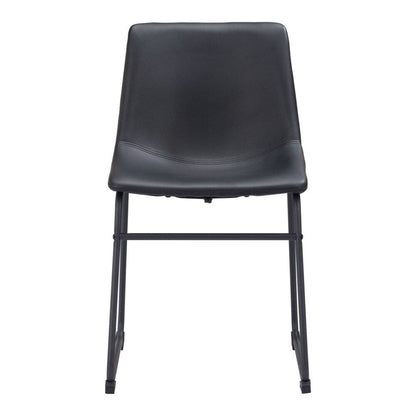 Zuo Modern - Smart Dining Chair (Set of 2) Black - 109648 veiw 3