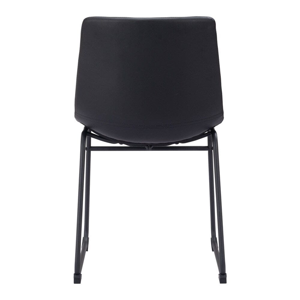 Zuo Modern - Smart Dining Chair (Set of 2) Black - 109648 veiw 4