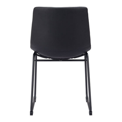Zuo Modern - Smart Dining Chair (Set of 2) Black - 109648 veiw 4