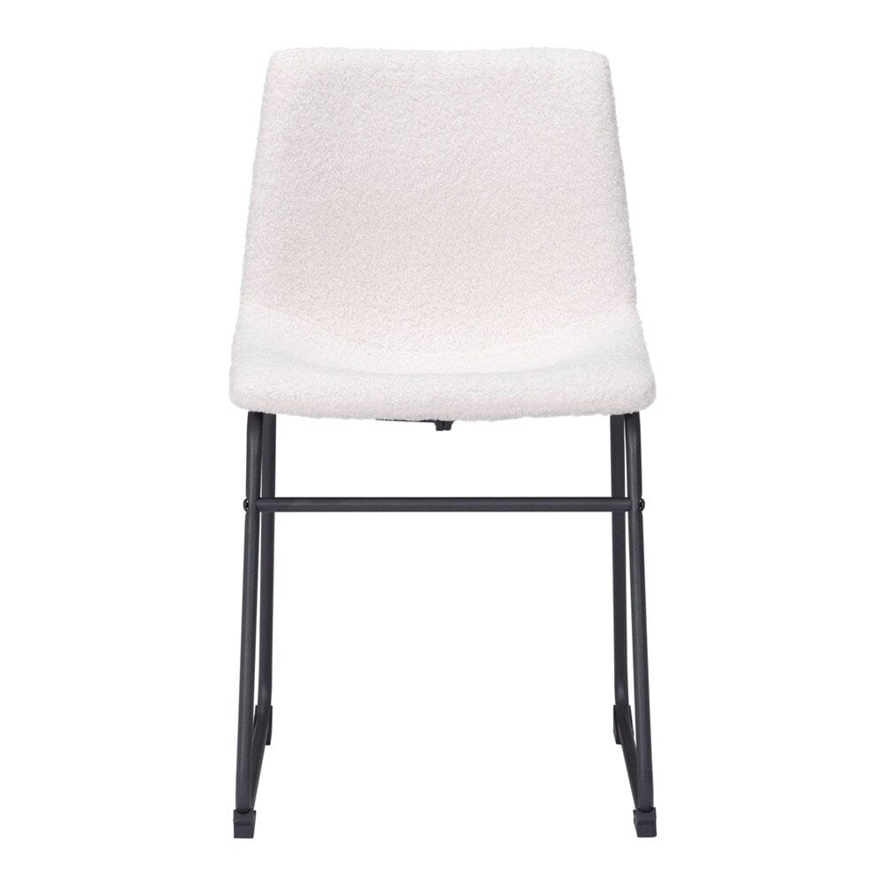 Zuo Modern - Smart Dining Chair (Set of 2) Ivory - 109651 veiw 3